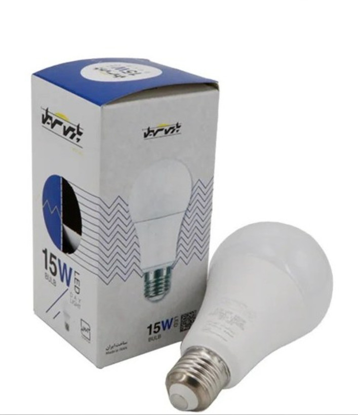 لامپ15 وات پارس سهیل مهتابی حبابی LED