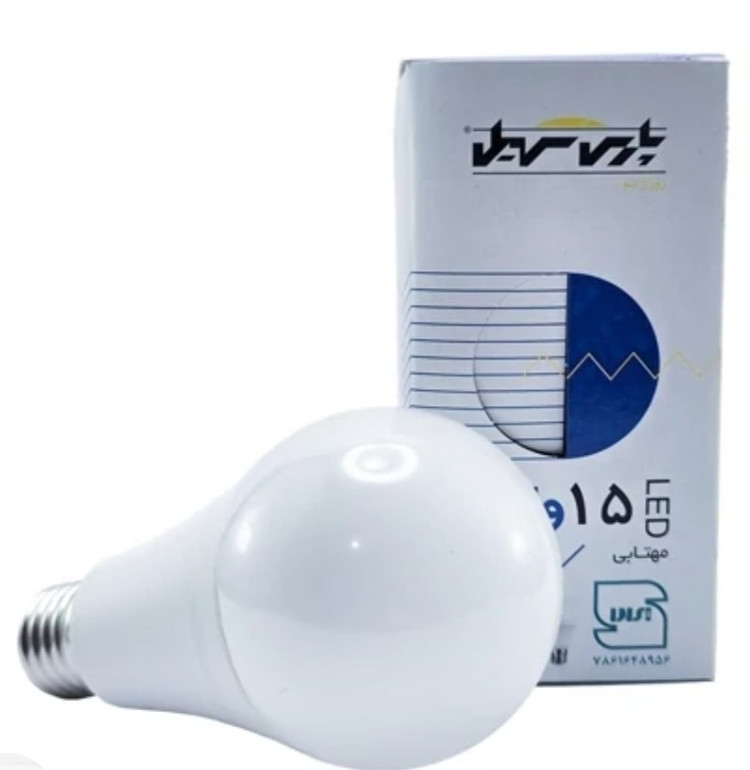 لامپ15 وات پارس سهیل مهتابی حبابی LED
