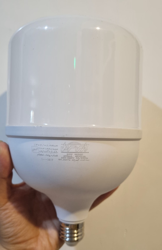لامپ50 وات استوانهای مهتابی پارس سهیل LED